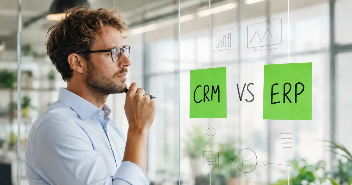 CRM vs ERP – ce sistem este potrivit pentru compania ta?