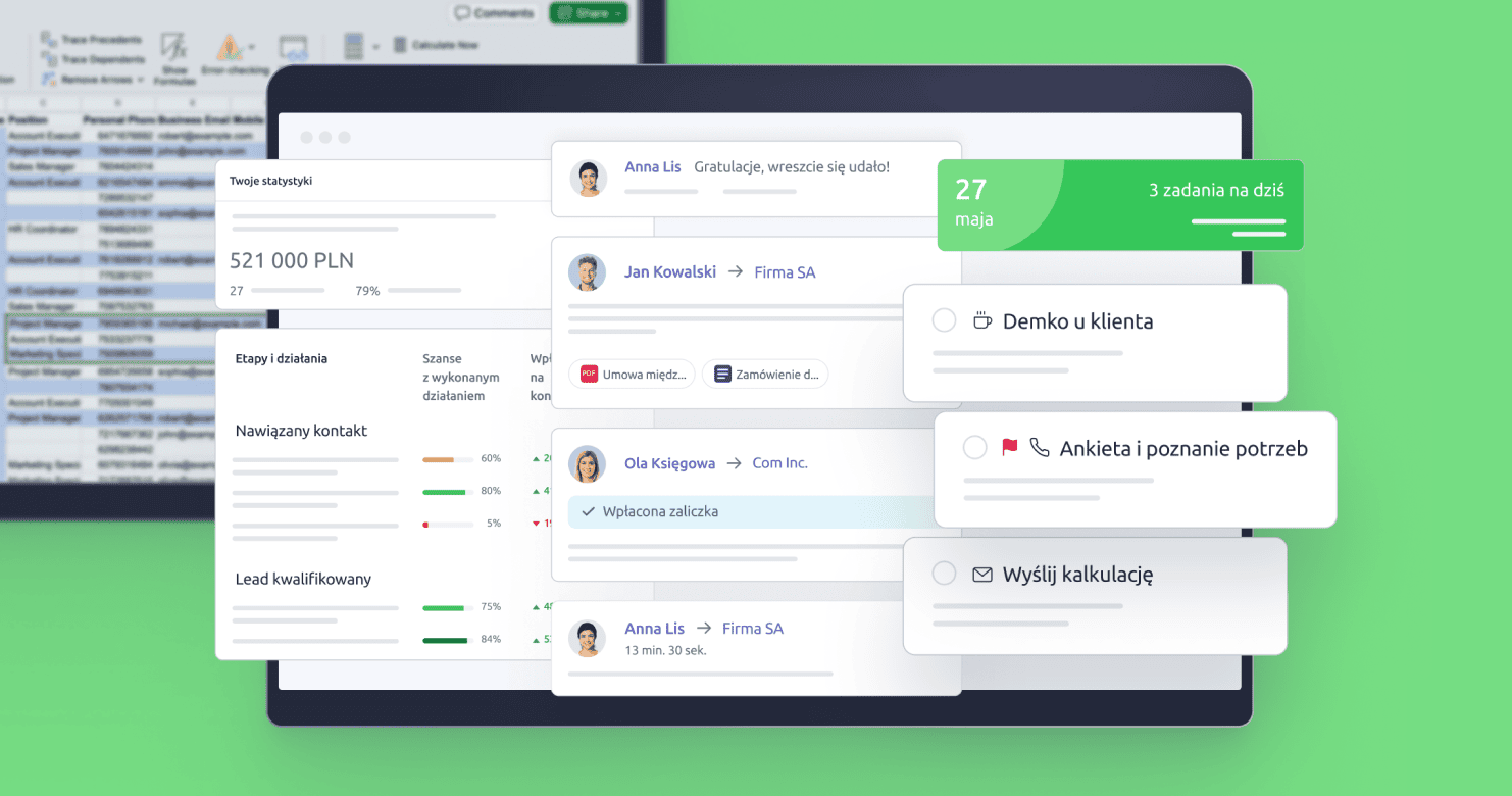 Excel vs. CRM (2026) – Porównanie systemów do zarządzania sprzedażą