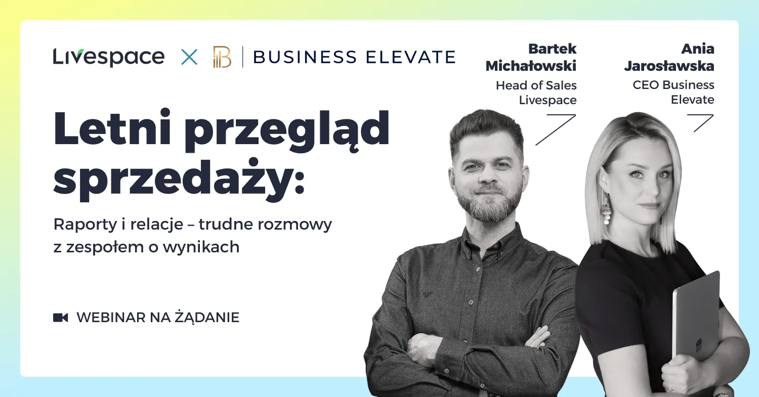 Podsumowanie webinaru: raporty i relacje – trudne rozmowy o wynikach sprzedażowych