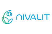 Logotyp klienta Nivalit (referencja / marka korzystająca z Livespace).
