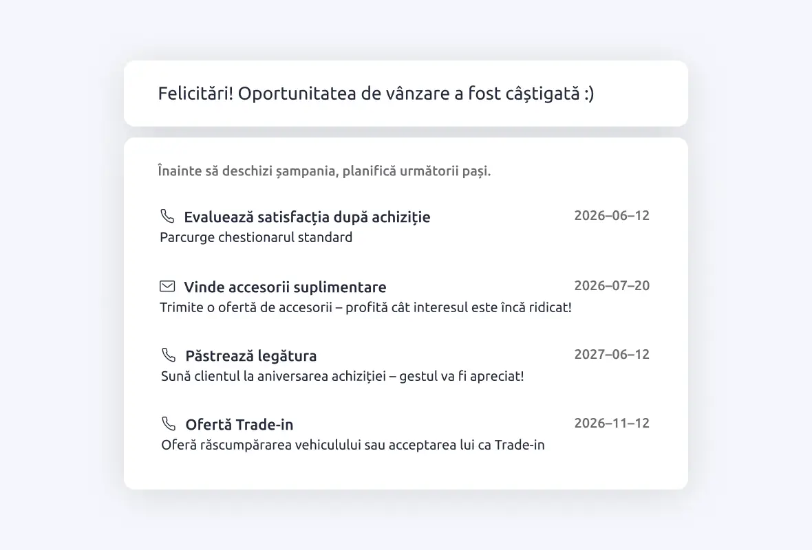 Completarea perfectă pentru DMS-ul tău