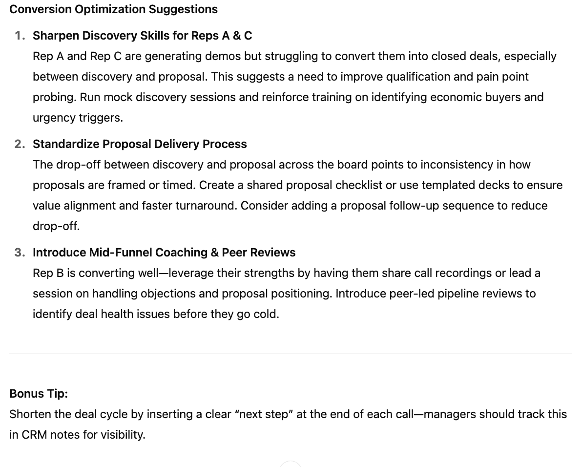 ChatGPT prompts for sales; use it as a sales coaching assistant