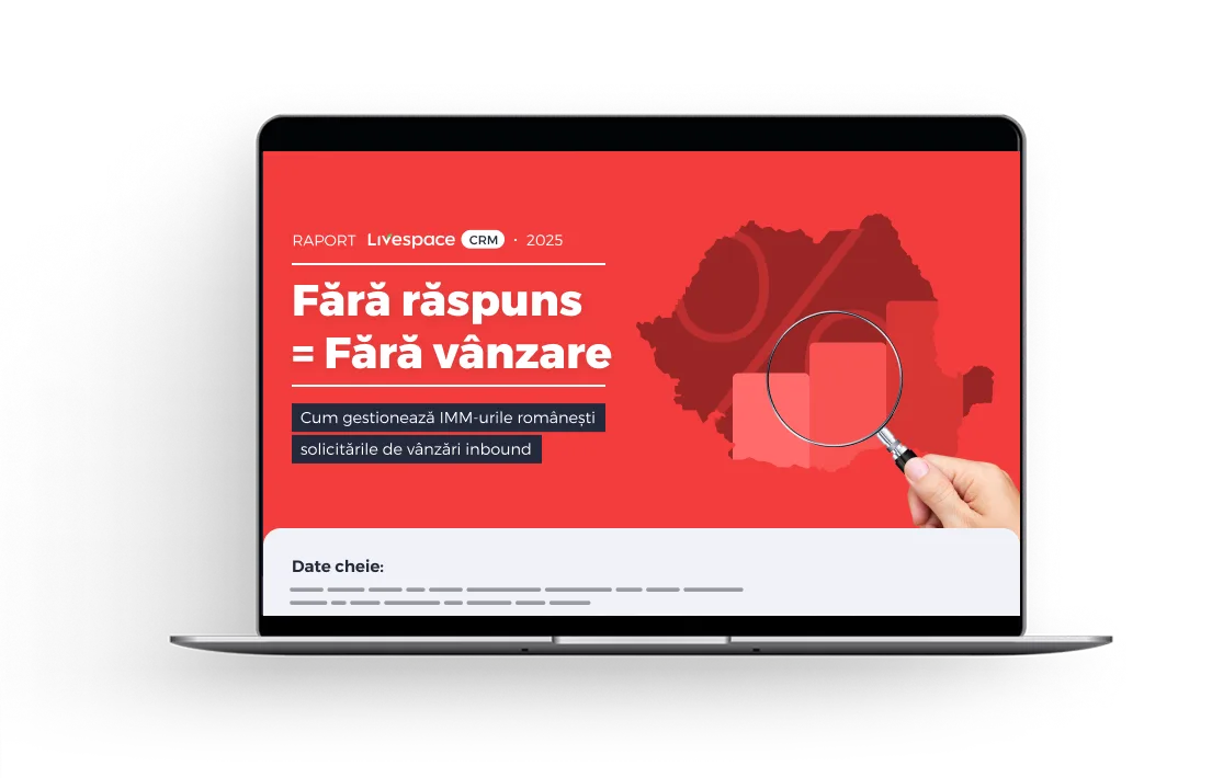 Raportul Fără răspuns = fără vânzare deschis pe laptop