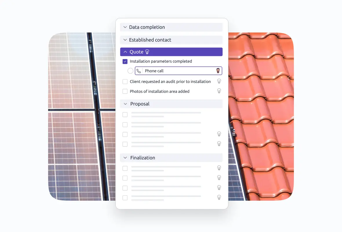 A CRM that keeps your sales on track