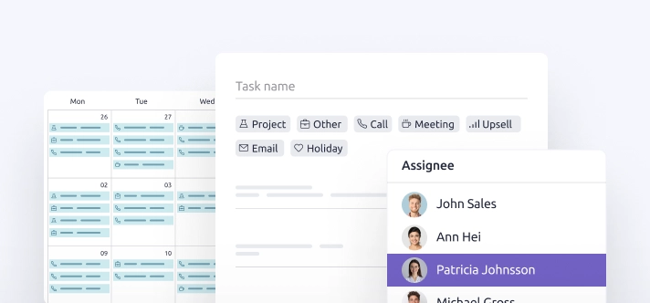 Sales task management